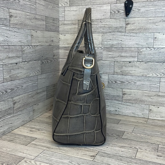 Dooney & bourke structured Amelia tote croc embossed EUC 9.8/10 π₯π€·π½ββοΈπ½π―β€οΈ - Picture 4 of 13